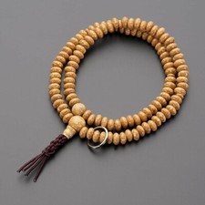Juzu Sodo shu Buddhist Mala Zen Prayer beads bracelet Japan Kyoto Tenjiku Linden picture