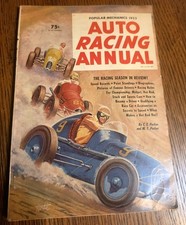 1953 Popular Mechanics Auto Racing Annual Hot Rod Racing History Magazine Rare  picture