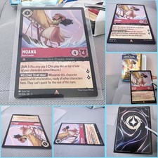 2024 DISNEY Lorcana Into The Inklands #116 / 204 Moana Born Leader Foil Rare NEW picture