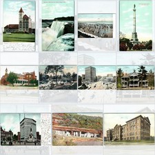 x11 LOT c1900s Meier Family St. Louis MO Postcard Chicago Detroit Belleville IL picture
