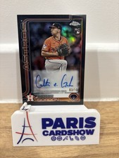 2025 Topps Chrome Update Colton Gordon Auto RC Black Refractor /10 picture