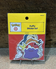 Pokemon x Target Puffy Sticker 10 Count Set - BRAND NEW EXCLUSIVE picture
