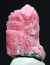 RHODONITE Crystal Mineral Cluster Specimen Natural Healing Pink PERU picture