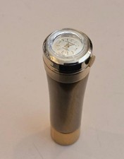 Rare vintage 1920-40s Dubarry Royal lipstick tube case w clock face, unused picture