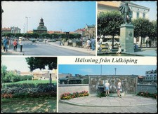 Ingmar Hansson Lidkoping, Sweden Halsning fran Lidkoping, Multi-View Vintage picture
