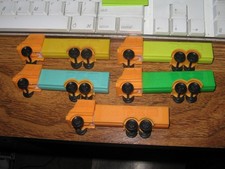 PEZ truck B #13 orange cab light YELLOW stem 1970s (1 item, not all) picture