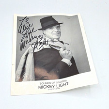 Mickey Light Signed Original Photo - Sounds of Sinatra picture
