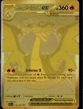Mega Charizard X ex Holo Mega Hyper Rare ME02: Phantasmal Flames 130/094 NM picture