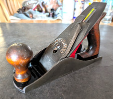 Vintage Millers Falls No 9 Plane w/ Patented SPLIT Lever Cap Like Stanley No 4 picture