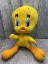 Vintage 1996 Tweety Bird Plush 9” Stuffed Toy Looney Tunes picture