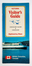 1960s Victoria Vancouver Island Ads Travel Guide VTG Sightseeing Maps Brochure picture