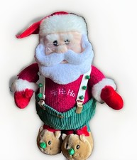 Vintage 2002 Coyne's Jump For Christmas Animated Singing Santa Plush picture