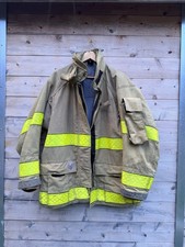 Vintage Cairns RS1 Firefighter Turnout Bunker Coat PBI Kevlar Lined LCFD? 73 picture