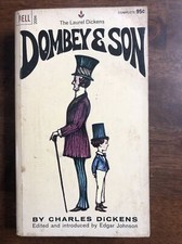 Dombey & Son by Charles Dickens (1963 First Printing) Dell Paperback picture