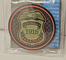 Arkansas Game & Fish Enforcement Wildlife GAME WARDEN Challenge Coin New 2025 picture