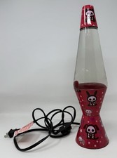 Skelanimals Lava Lamp Lighted Red Dax Jack Pudge ChungKee Kit Dead Animals WORKS picture