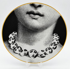Rosenthal Fornasetti Tema e Variazioni Motiv 4 Porcelain Plate Germany 9.25