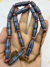 Old Unique  Roman Mosaic Glass Wonderful Beads Strand Necklace picture