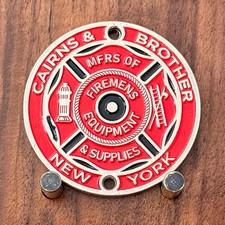 Cairns & Brother New York Firemans Equipment Challenge Coin W#23 picture