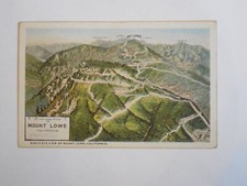 Postcard E58686 Mount Lowe, CA  Birds Eye View of Mount Lowe  c-1915-1930 picture