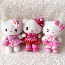 USJ Hello Kitty Plush Doll Halloween Dress Set Rare Collectible 3 Pieces picture
