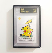 Taruka 2025 Pikachu Card Beckett Pristine 10 Black Label-POP 3 picture