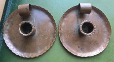 VTG 2 Copper Candle Stick Holders 5