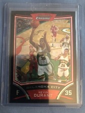 ✅KEVIN DURANT 2008 Bowman Chrome XFractor Kevin Durant #69 2nd Year #52/299 HOT✅ picture
