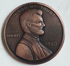  Lincoln's Gettysburg Address Commemorative 1863 3