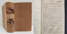 1805-14 antique SOUTH CAROLINA LAW slavery native american indian boundary mason picture
