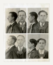 Mirror Mugshots San Quentin Prison Escapees Straight, Mackay, Cristy 1935 Photo picture