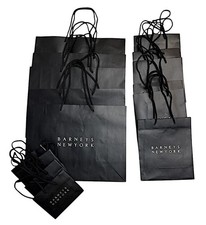 Barneys New York 15 Shopping Bags Vintage Black 3 sizes Luxury picture