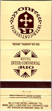 Hotel Inter Continental Rio Vintage Matchbook Cover TMM25-4 picture