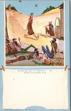 Artist-Signed PAUL WEBB Hillbilly Postcard