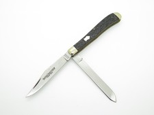 Vintage 1987 Winchester USA 2904 Jigged Bone Trapper Folding Pocket Knife picture