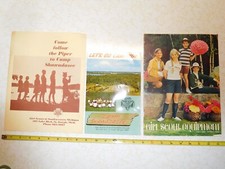 2 Rare Vintage 1969-70 Camp Shawadasse Girl Scouts SW MI St. Joseph Brochures picture
