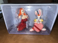 Disney Roger Rabbit & Jessica Rabbit Enesco  Salt & Pepper Shakers Set MIB picture