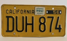 Vintage 1956 California 