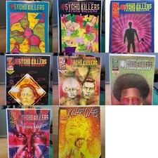 8 Psycho Killer Comic Lot Featuring Ed Gein, Wayne William’s And More  picture