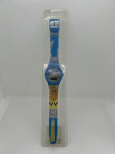 Disney Oliver and Company Watch Fantasma Sealed Vintage NOS Blue Taxi Band picture