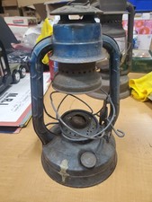 Vintage Dietz Lantern NY Blue Kerosene Lantern picture