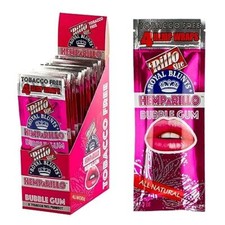 Hemparillo Bubblegum Rillo Size - Full Box of 15 Pouches (4 Per Pouch) picture