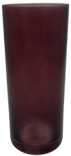 Studio Nova Amethyst Art Glass Cylinder Vase Large Size 9.5 Inches Purple picture