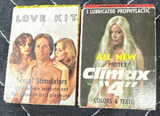 Vintage Novelty Condoms 1970s picture