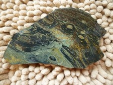 Kabamba Jasper Stromatolites Unpolished Slab Beautiful Specimen (5.3 oz) picture