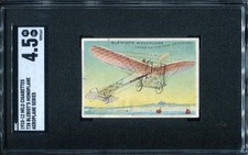 1910-1912 T28 Aeroplane Series Bleriot's Monoplane Milo Cigarettes SGC 4.5 picture