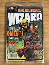 Wizard The Comics Magazine #152 Cover 1/2 June 2004 Sealed Joss Whedon X-Men #1 picture