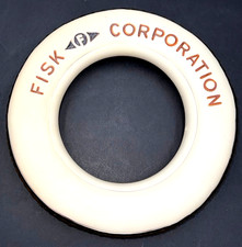 Vintage Fisk Corporation Tire Advertising Display 7.5