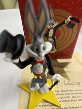 RARE Limited Edition 50th Birthday Bugs Bunny Fine Porcelain Statue 201 of 5000 picture