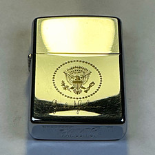 Zippo Lighter Lyndon B. Johnson Presidential Seal 1966 picture